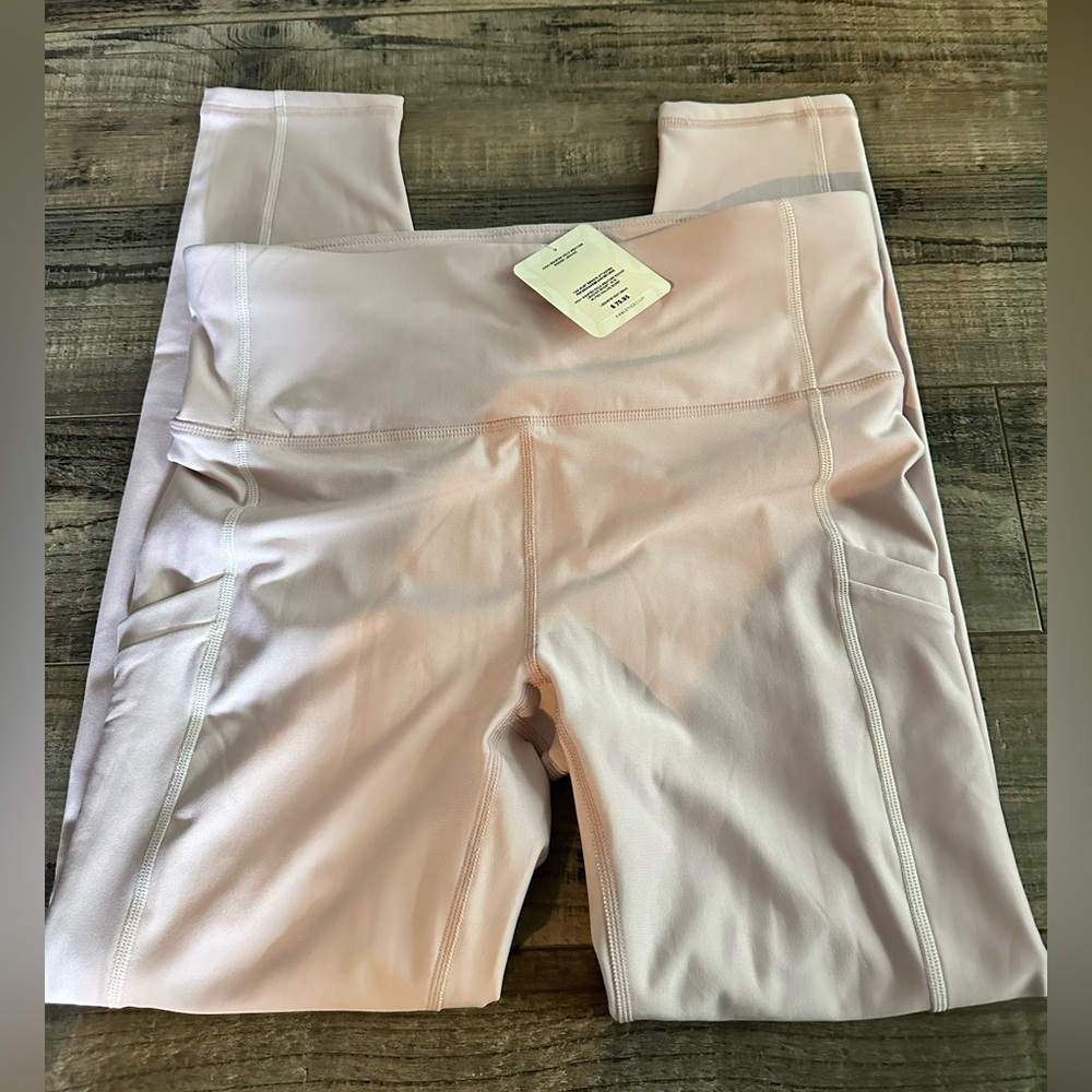 Fabletics PureLuxe Pale Pink Full Length Leggings